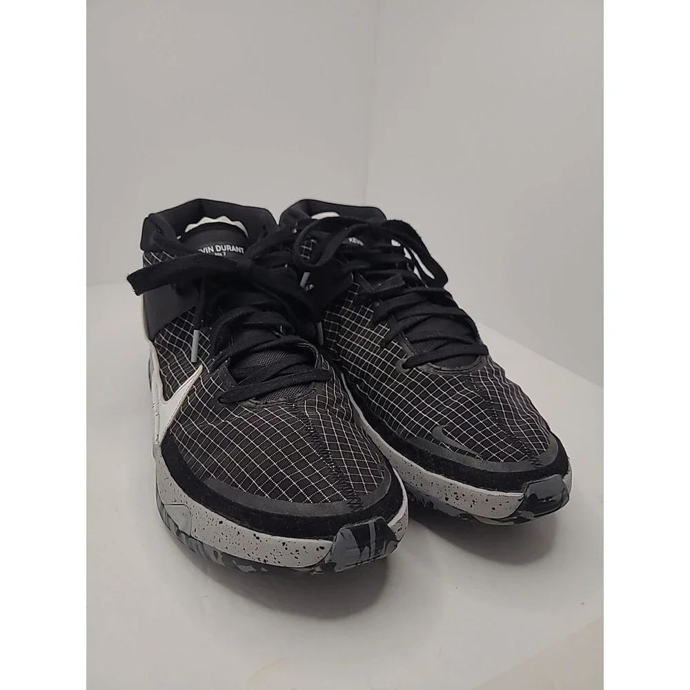 Nike KD 13 Kevin Durant Oreo Men's 14 Black White Shoes CI9948-004